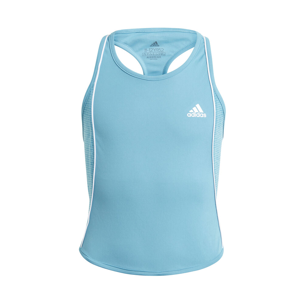 adidas Pop Up Débardeur Tank Top Filles - Bleu Clair , Blanc