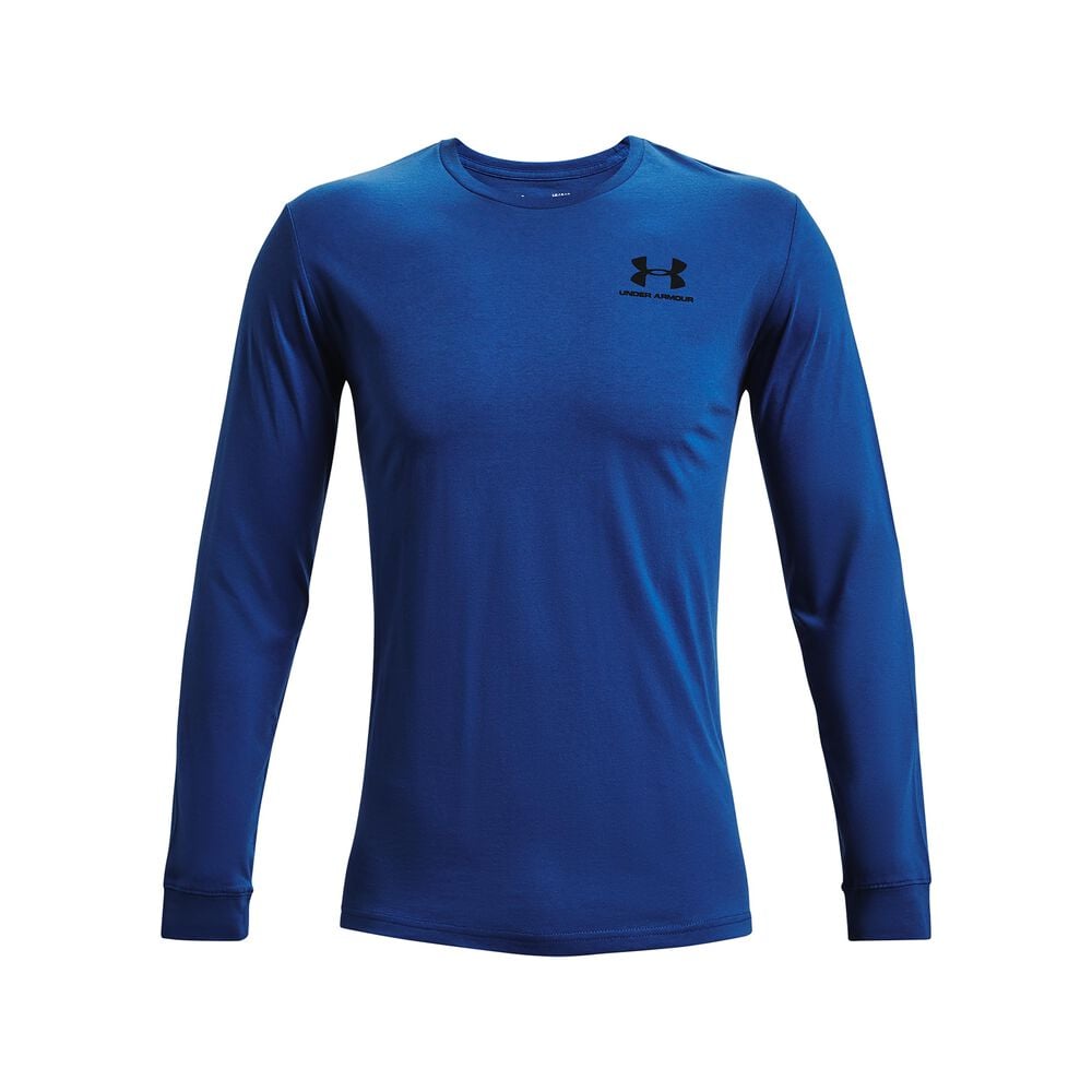 Under Armour Sportstyle Left Chest Haut Manches Longues Hommes - Bleu