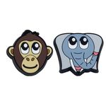 Accessoires Raquettes Gamma ZooDamp 2er Affe, Elefant