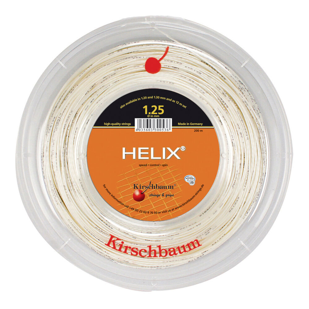 Kirschbaum Helix Bobine Cordage 200m - Blanc