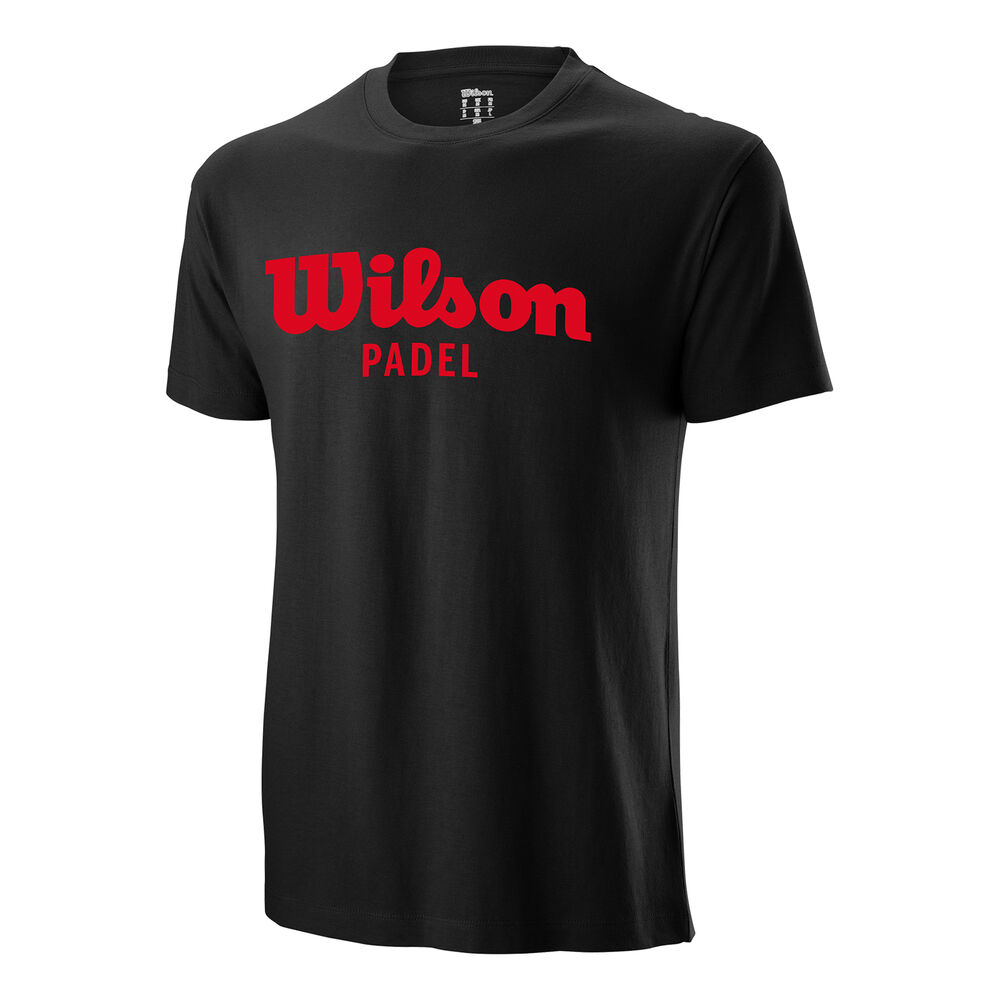 Wilson Script T-shirt Hommes - Noir , Rouge