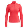Vanish CW 1/2 Zip Haut Manches Longues Femmes-Rouge