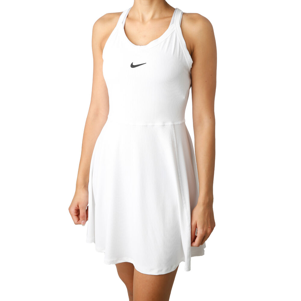 Nike Court Dry Robe Femmes - Blanc , Noir