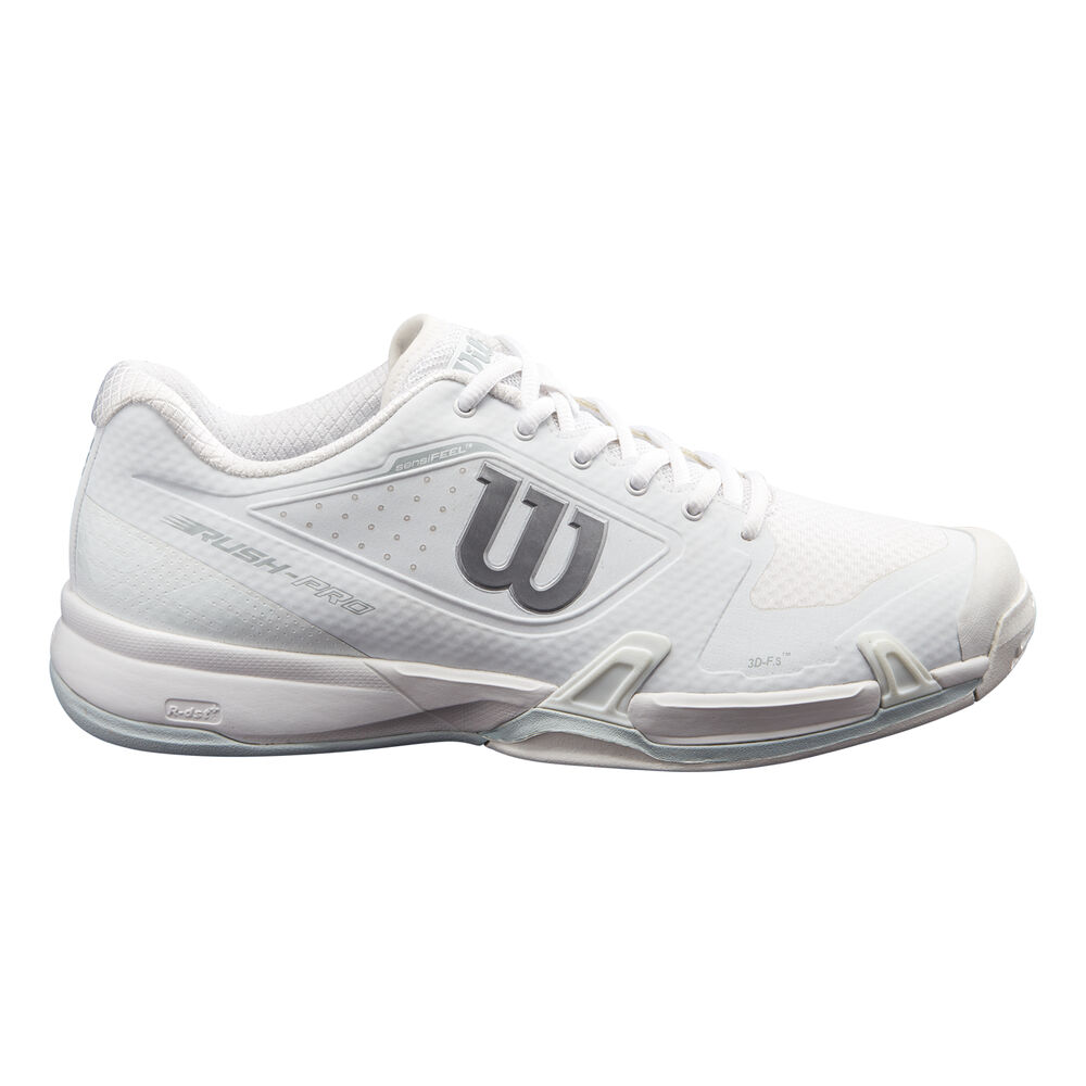 Wilson Rush Pro 2.5 2021 Chaussures Toutes Surfaces Femmes - Blanc , Argent