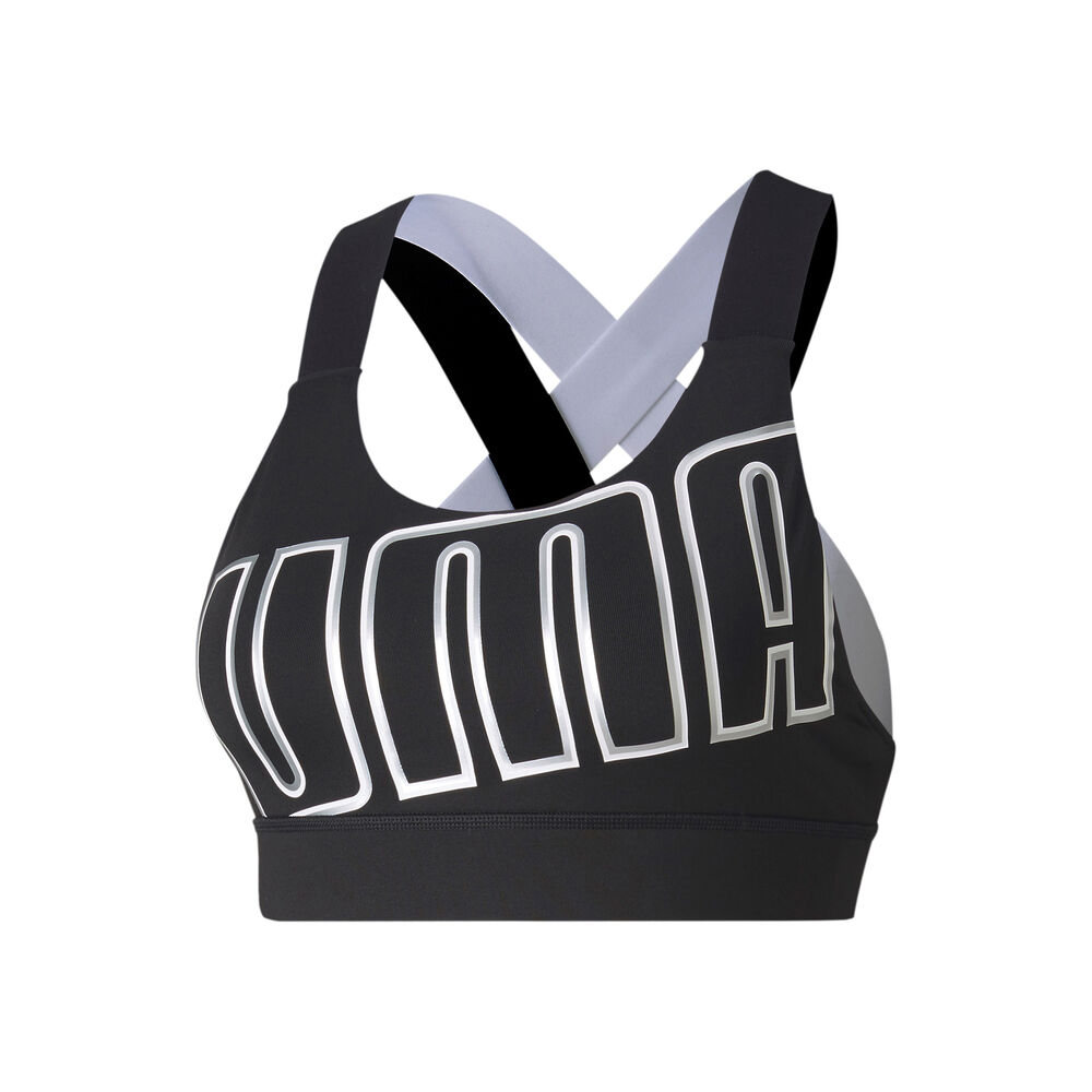 Puma Feel It Soutien-gorge Sport Femmes - Noir , Argent