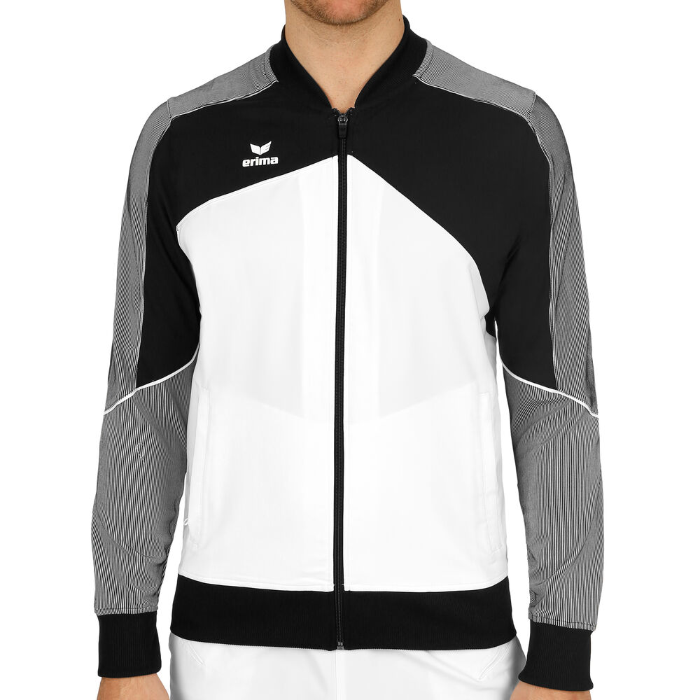 Erima Premium One 2.0 Präsentation Veste De Survêtement Hommes - Blanc , Noir