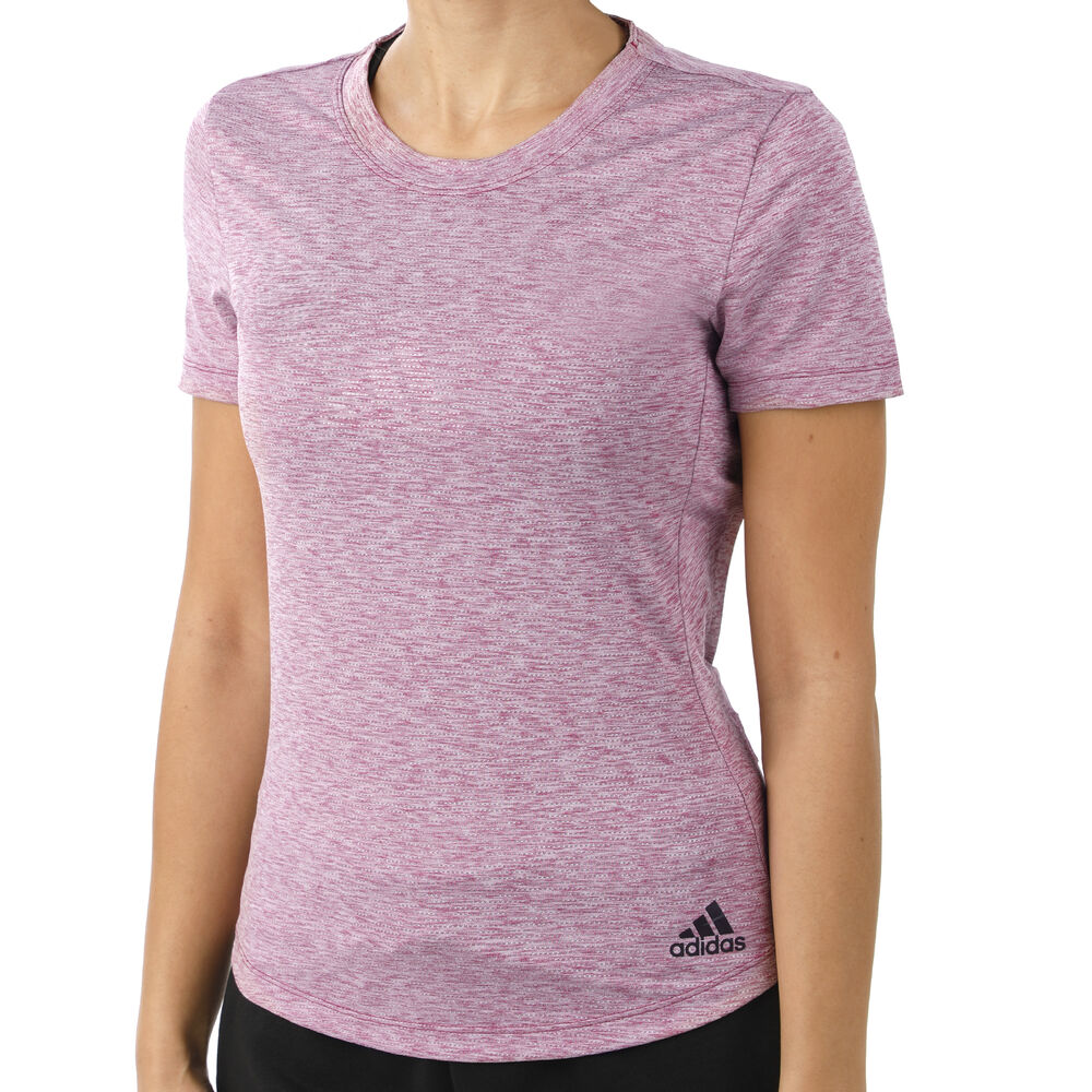 adidas Performance T-shirt Femmes - Lilas , Gris Foncé