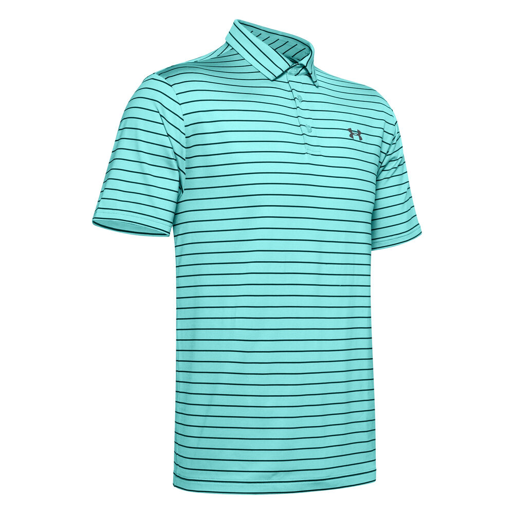 Under Armour Playoff 2.0 Polo Hommes - Turquoise , Gris