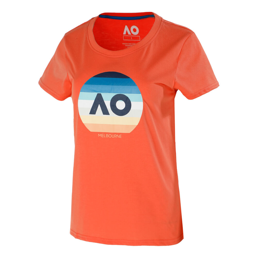 Australian Open AO 2021 Playful Stripe Femmes - Orange , Multicouleur