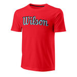 Vêtements De Tennis Wilson Script Eco Tee Slimfit