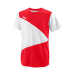 V&ecirc;tements Wilson Wilson Team T-shirt Gar&ccedil;ons-Rouge,Blanc