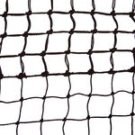 Équipement court de tennis Tegra Tegra Top Spin Filet De Tennis 2,5mm Renforcé De Maille Double Sur 5 Rangs-Noir