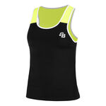 Vêtements BB by Belen Berbel BB by Belen Berbel Shanghai Débardeur Tank Top Femmes-Noir,Jaunes Fluo