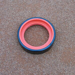 Équipement court de tennis Tegra Tegra ASS-Machine-balai De Lignes Conditionné Par Pack Deux, Remplacement, Roulettes-Multicouleur