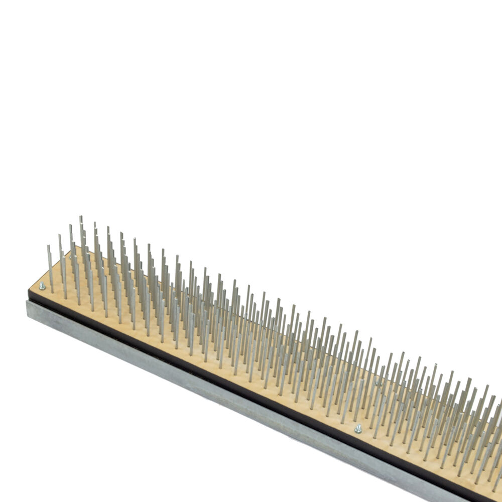 Tegra Balai En Fils D'acier 2m Avec Support - Argent