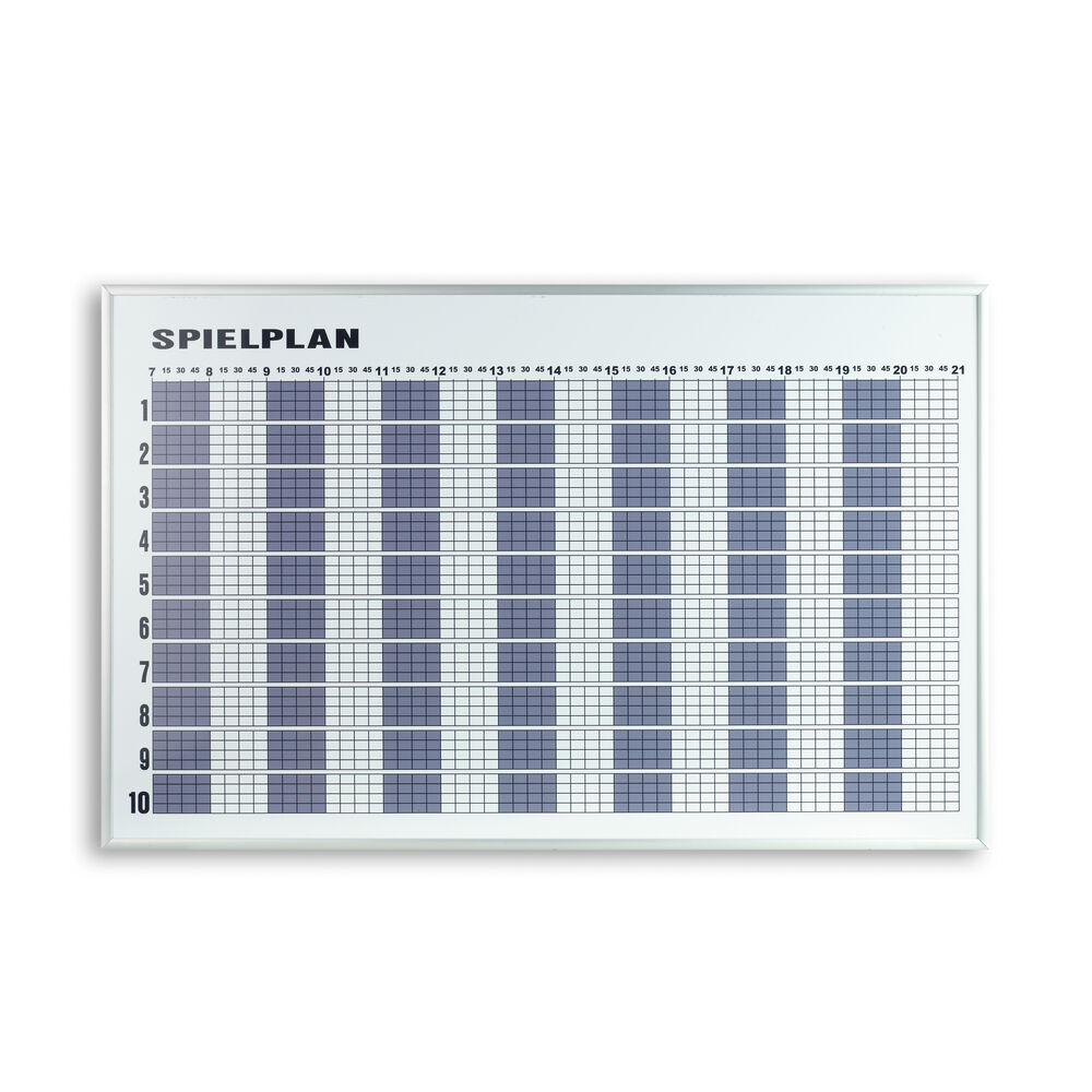 Tegra Für 8 Plätze Planning Journalier