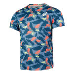 V&ecirc;tements ASICS ASICS Match Graphic T-shirt Hommes-Bleu