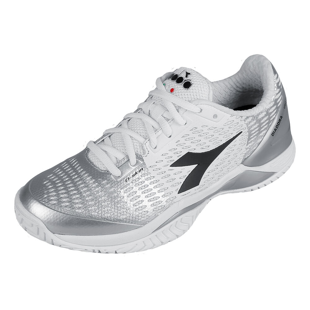 Diadora Speed Blushield 3 AG Chaussures Toutes Surfaces Femmes - Blanc , Argent