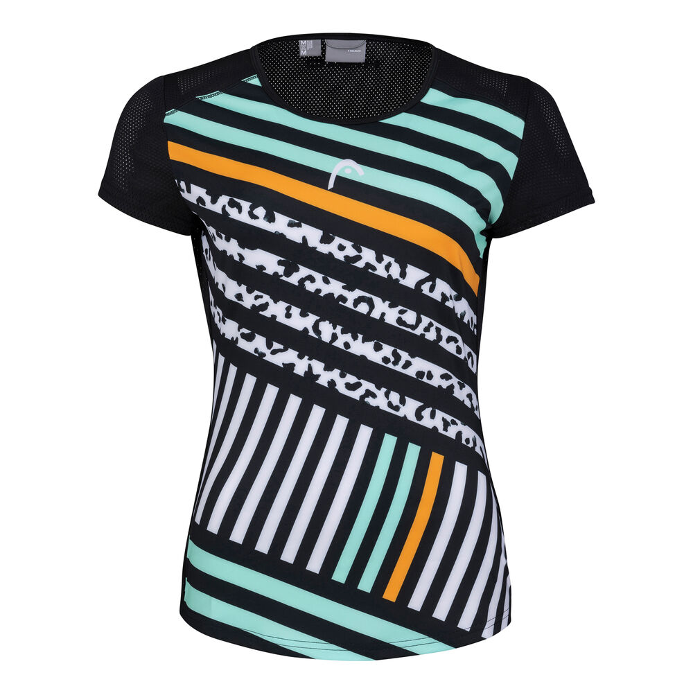 HEAD Sammy T-shirt Femmes - Noir , Multicouleur