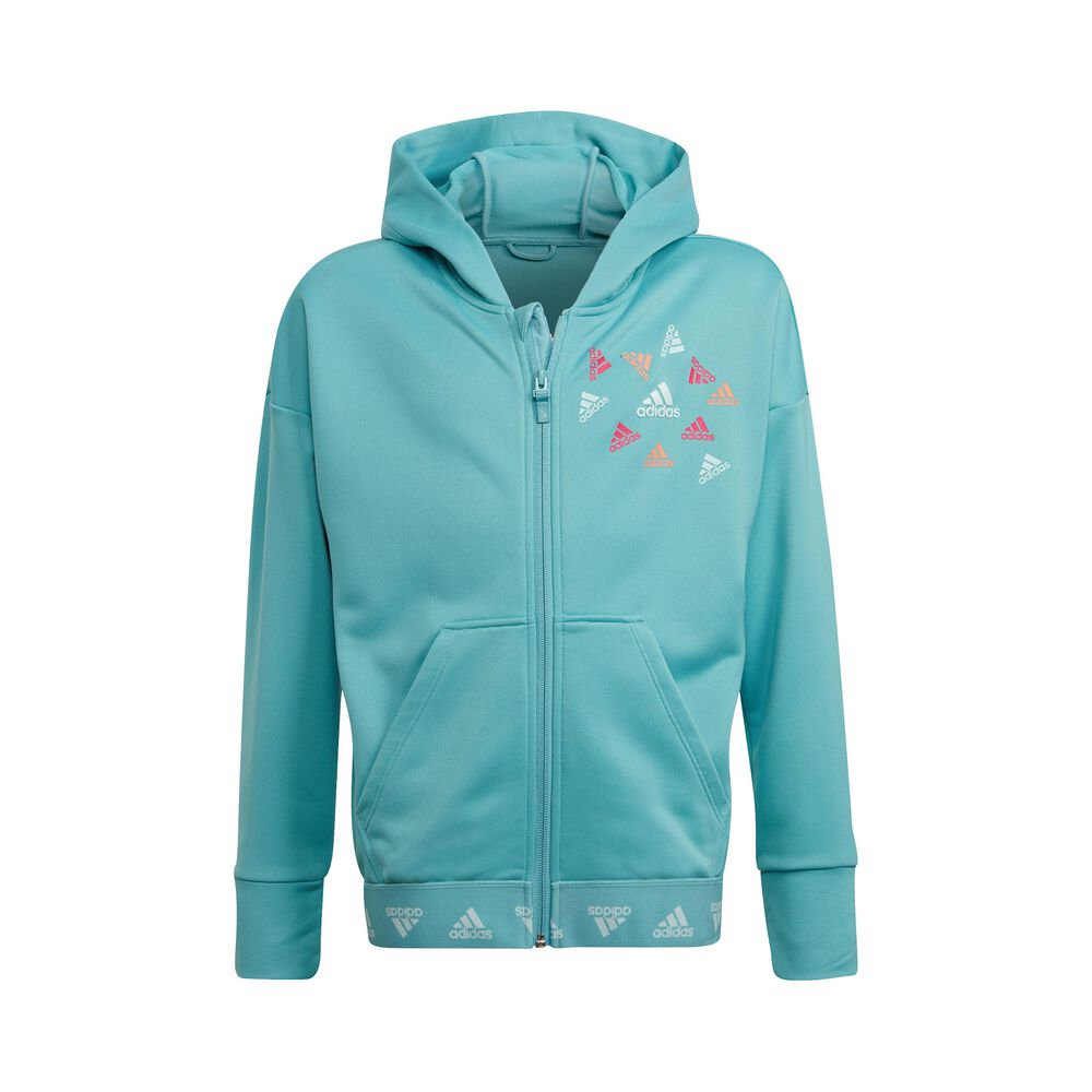 adidas UP2MV Gilet En Coton Filles - Turquoise , Multicouleur