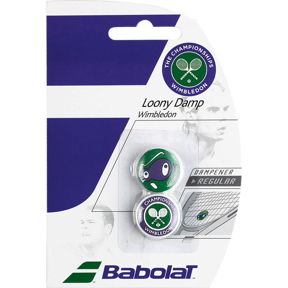 Babolat Loony Wimbledon Antivibrateur Pack De 2 Unités - Multicouleur