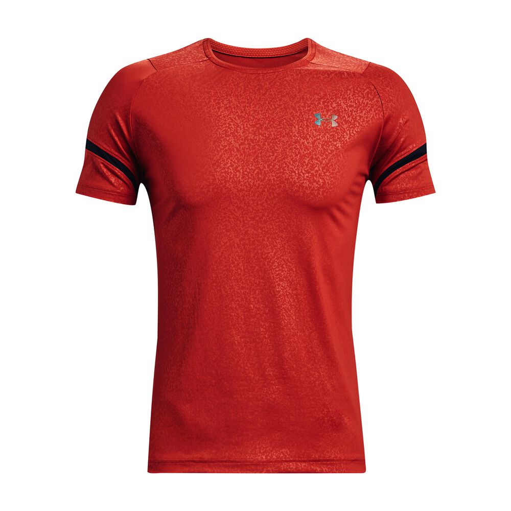 Under Armour Rush 2.0 Emboss T-shirt Hommes - Rouge , Noir