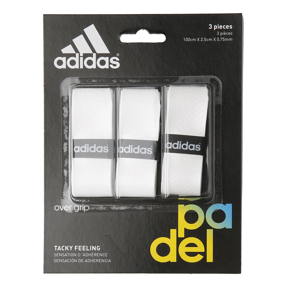 adidas Padel Overgrip Pack De 3 - Blanc