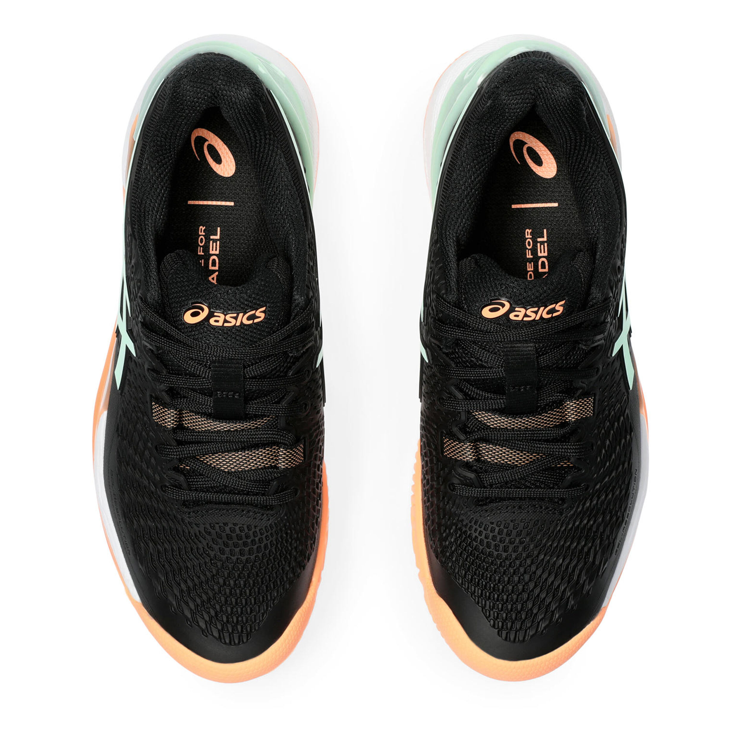 Buy ASICS Gel Resolution 9 Chaussures Padel Femmes Noir Mint online Tennis Point FR