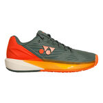 Chaussures de tennis Yonex Yonex Eclipsion 5 Chaussure terre battue Hommes - vert olive, orange