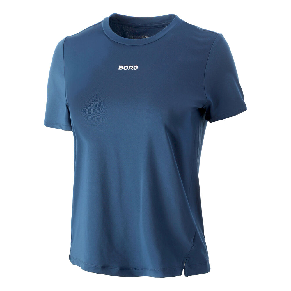 Björn Borg Borg Regular T-shirt Femmes - Bleu , Blanc