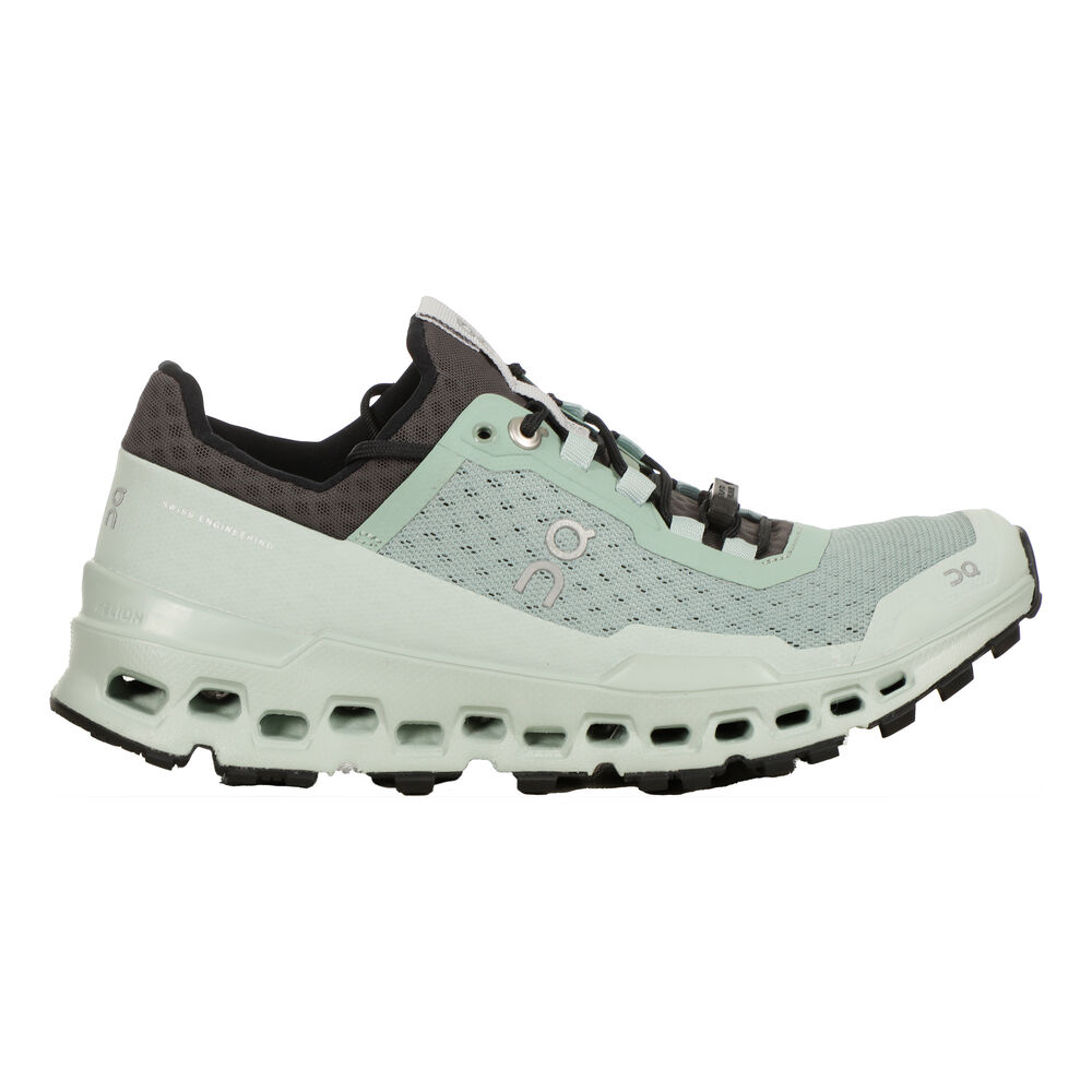 On Cloudultra Chaussure Trail Femmes - Mint, Bleu Foncé