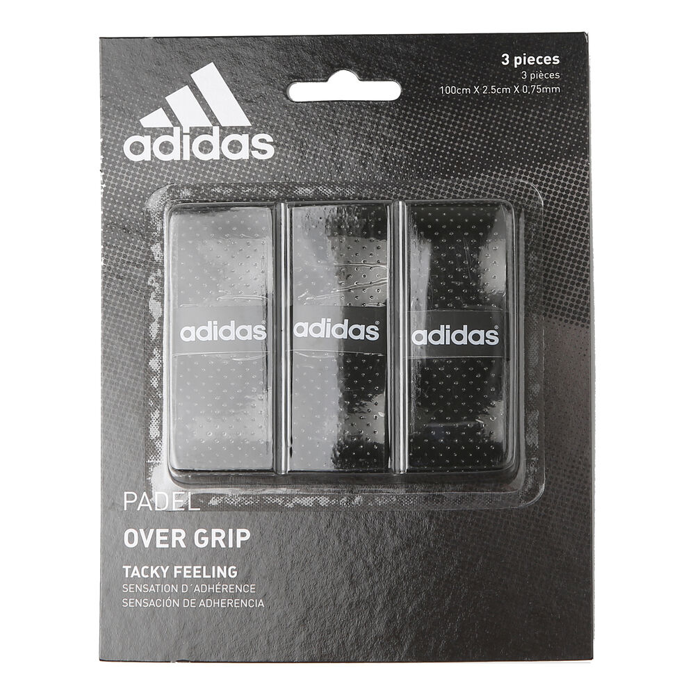 adidas Padel Overgrip Pack De 3 - Noir
