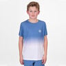 Crew Gradiant T-shirt Gar&ccedil;ons-Bleu,Blanc