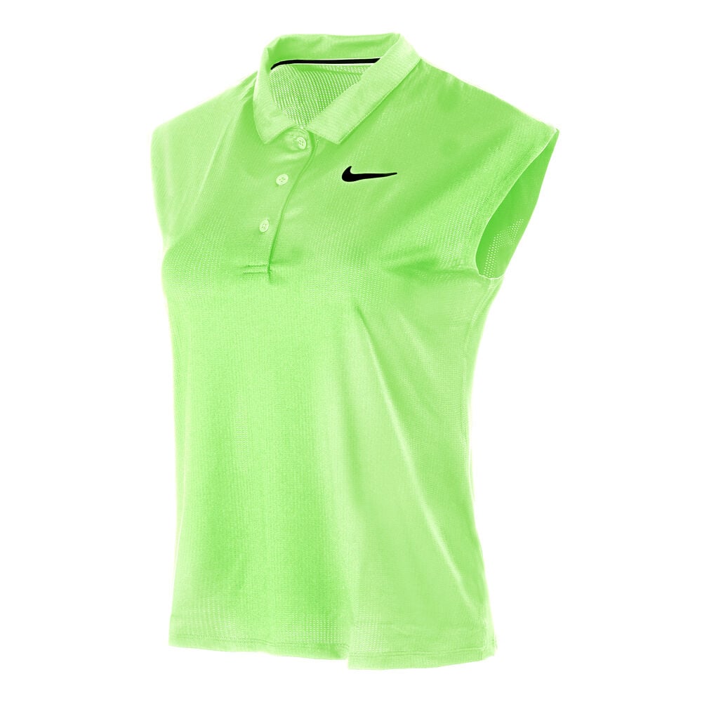 Nike Dri-Fit Victory Polo Femmes - Vert Fluo