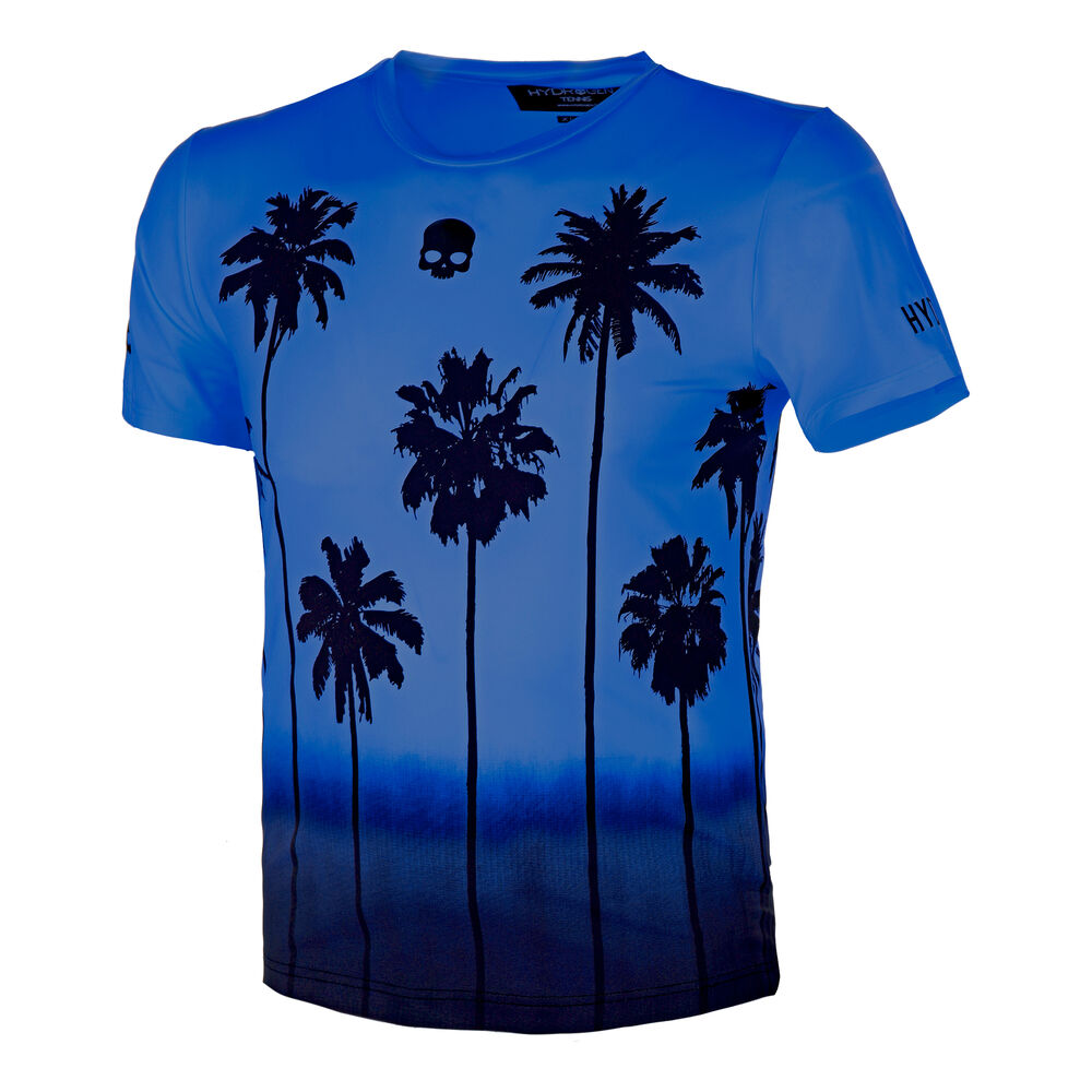 Hydrogen Tech Palm T-shirt Hommes - Bleu , Noir