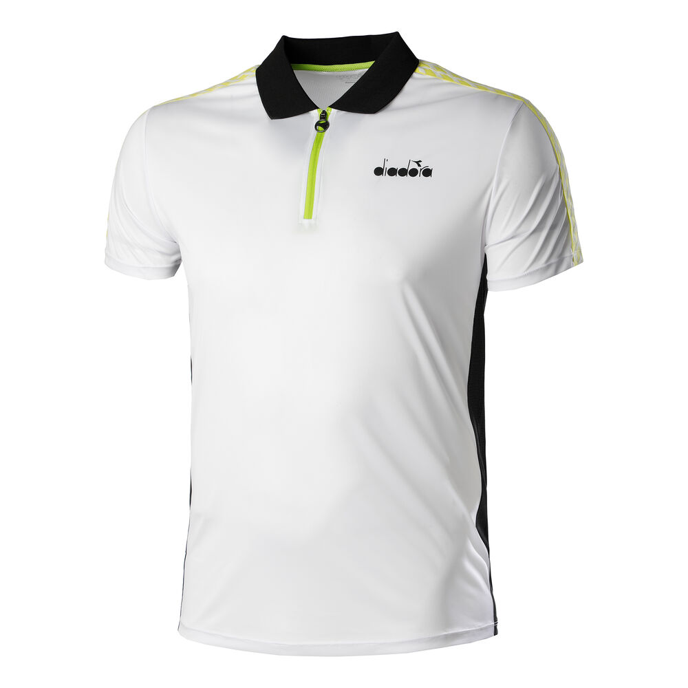 Diadora Challenge Polo Hommes - Blanc , Noir