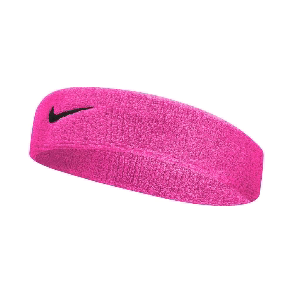 Nike Swoosh Bandeau - Pink Fluo , Noir
