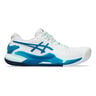 Gel-Resolution 9 Chaussure terre battue Femmes - blanc, bleu
