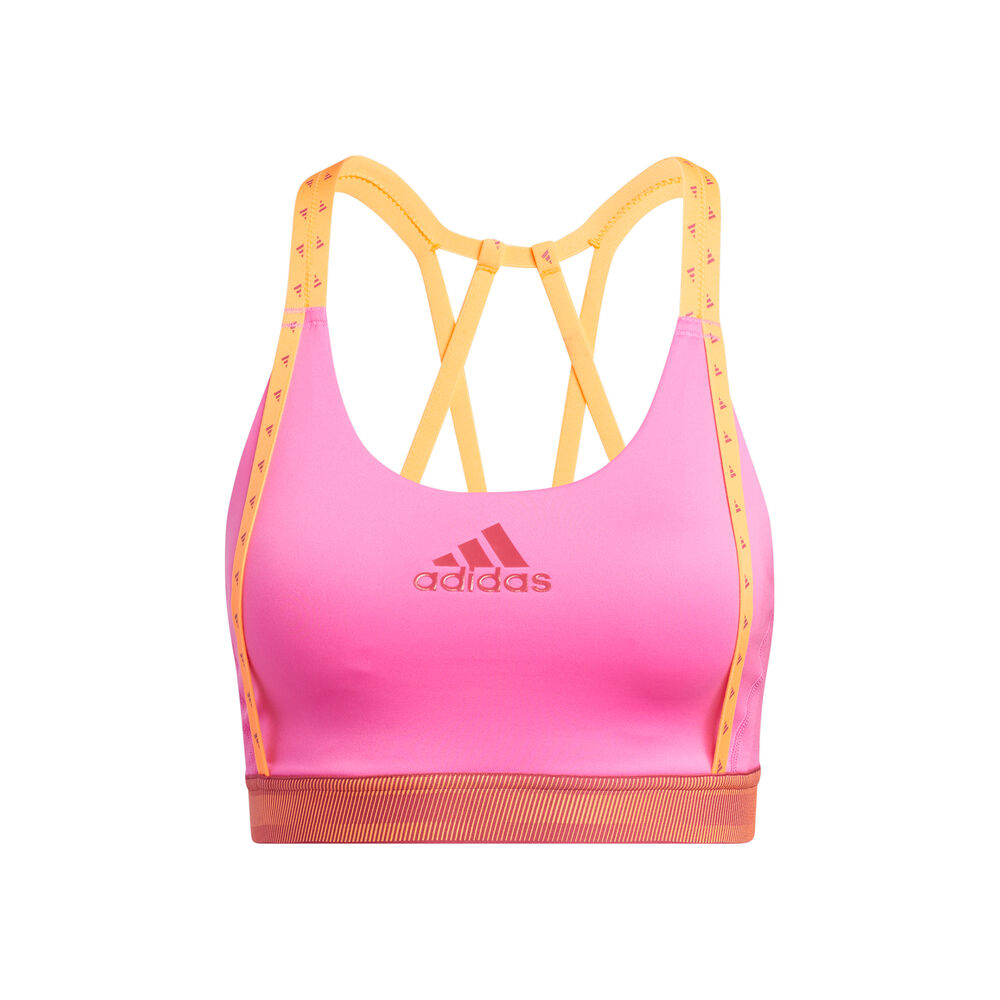 adidas Don´t Rest Branded Soutien-gorge Sport Femmes - Pink Fluo , Jaune