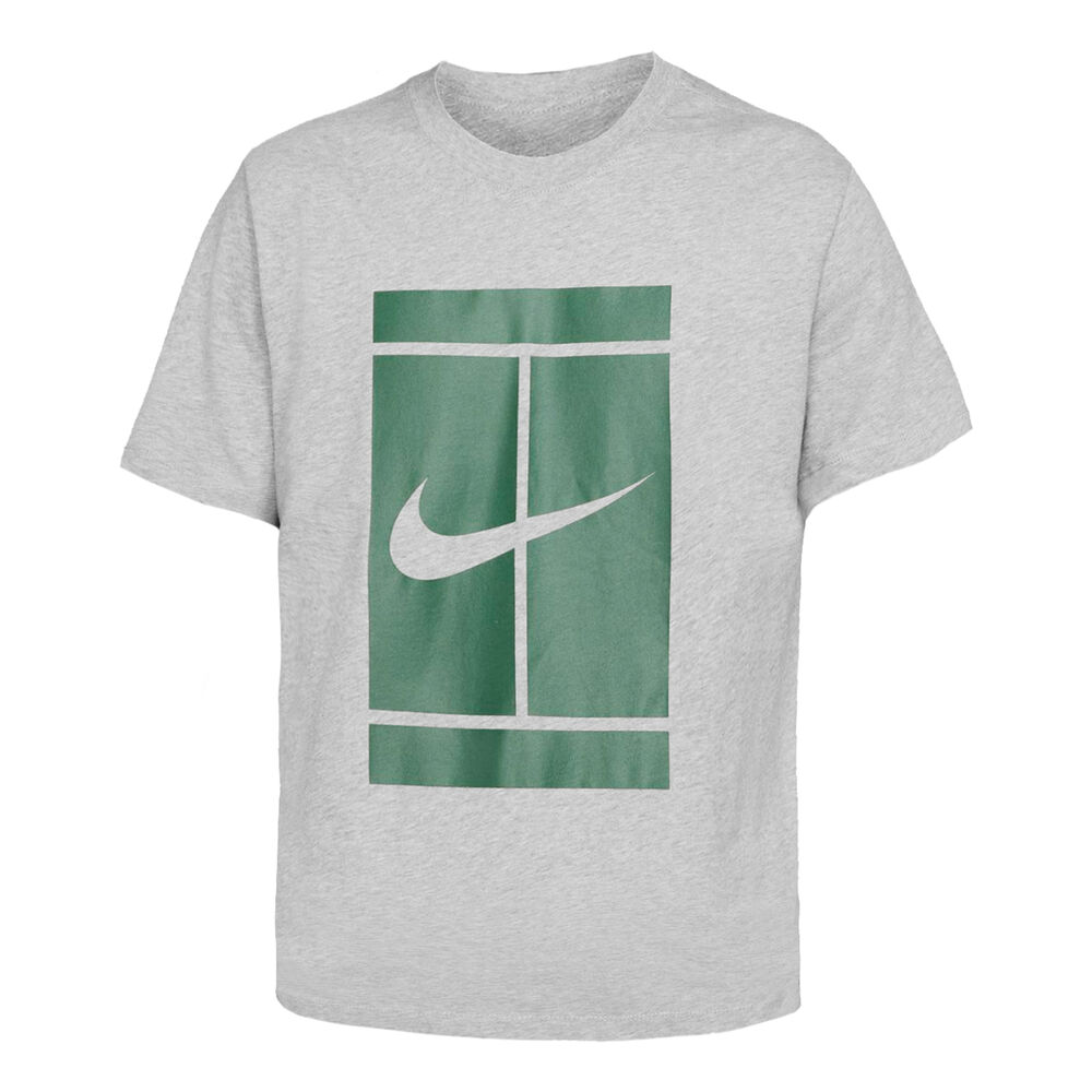 Nike Court Seasonal T-shirt Hommes - Gris , Vert