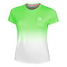 Crew Gradiant T-shirt Femmes-Vert Fluo,Blanc