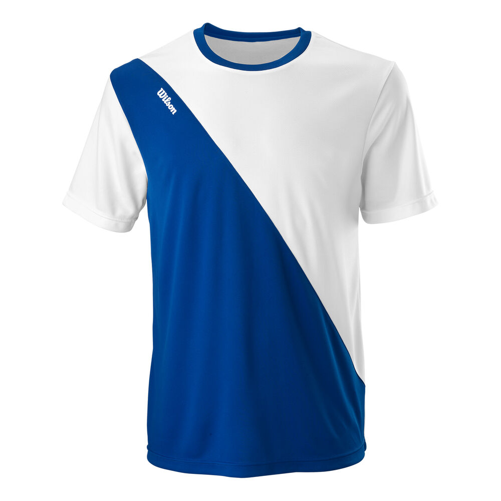 Wilson T-shirt Hommes - Bleu , Blanc
