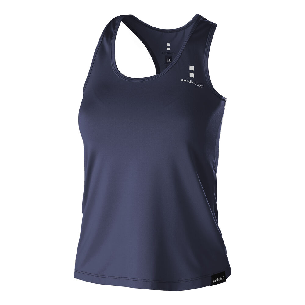 Nordicdots Classic Débardeur Tank Top Femmes - Bleu Foncé