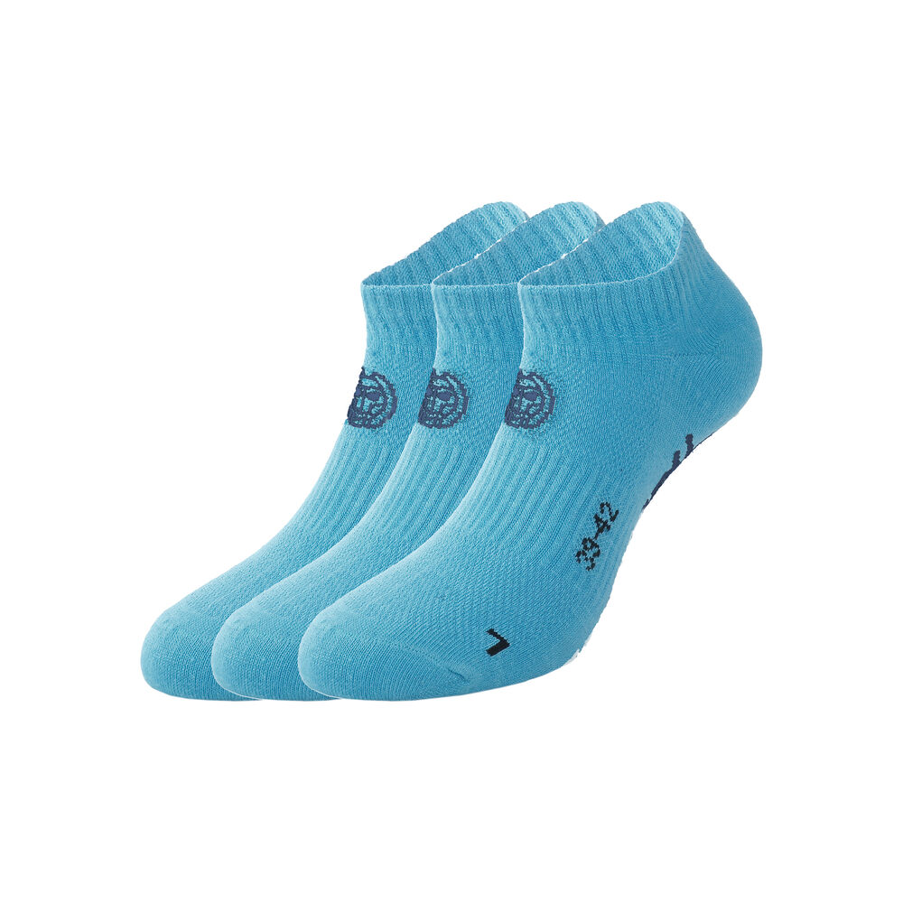 BIDI BADU Leana No Show Tech Chaussettes De Sport - Turquoise , Bleu Foncé