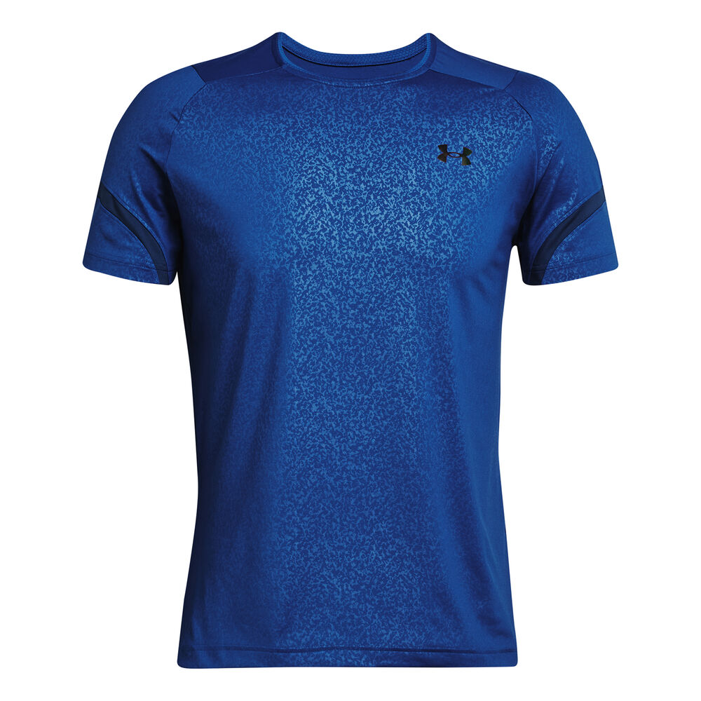 Under Armour Rush 2.0 Emboss T-shirt Hommes - Bleu