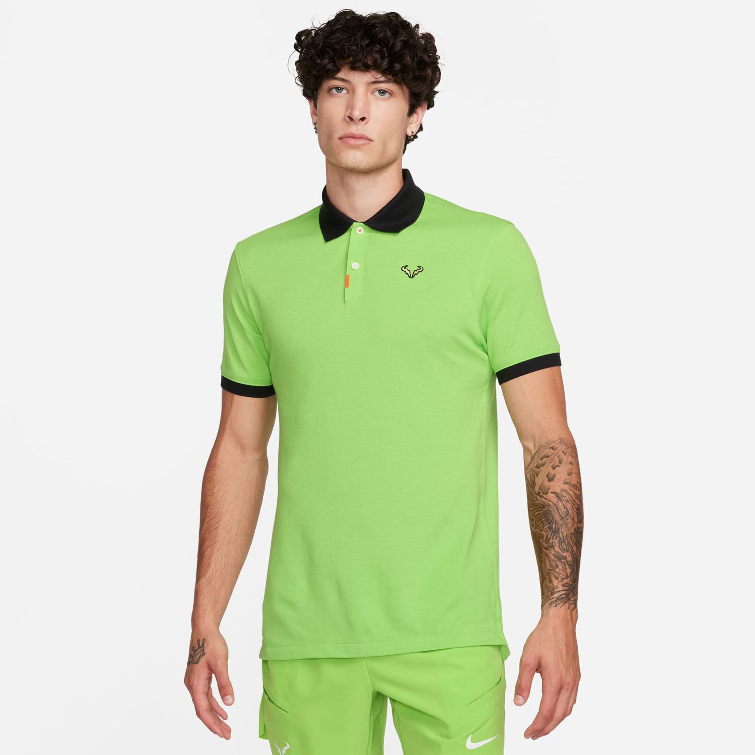 Polo vert fluo on sale