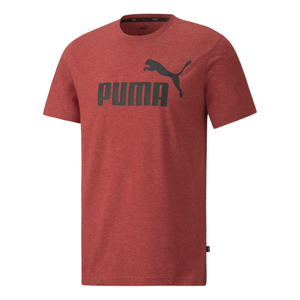Puma Ess Heather T-shirt Hommes - Rouge , Noir