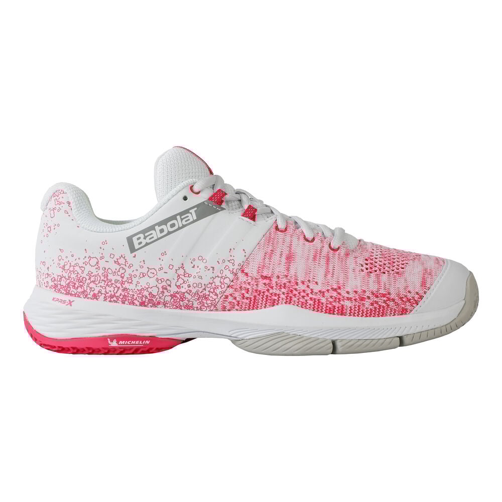 Babolat Semnsa Femmes - Blanc , Corail