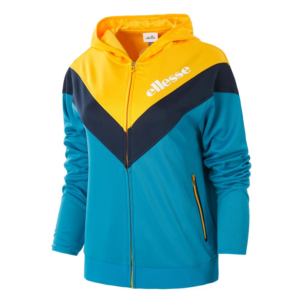 Ellesse Kerr FZ Veste De Survêtement Femmes - Turquoise , Jaune Doré