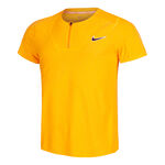 Vêtements Nike Nike Dri-Fit Court Slim Polo Hommes - jaune, 